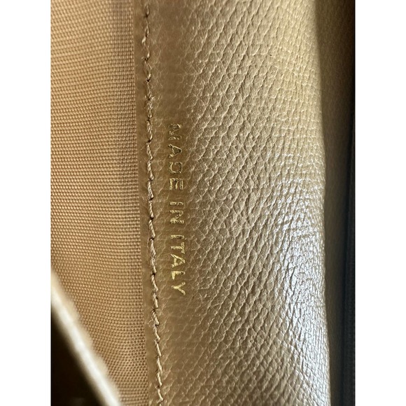 Chanel Wallet Purse Bifold Coco Button Beige - Picture 14 of 16